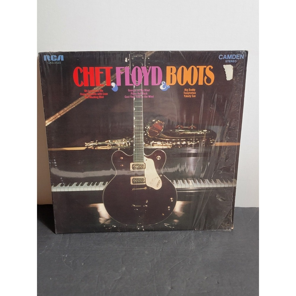 Chet Floyd & Boots Atkins, Cramer, Randolph Vinyl Record‎ 1971 CAS-2523